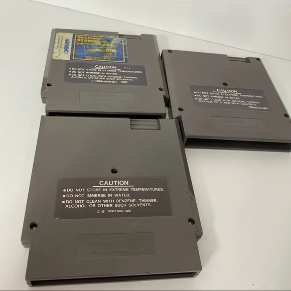 Vintage Nintendo NES Games Lot of 3 World Runner Monopoly Gyromite Tested Works - Picture 8 of 10